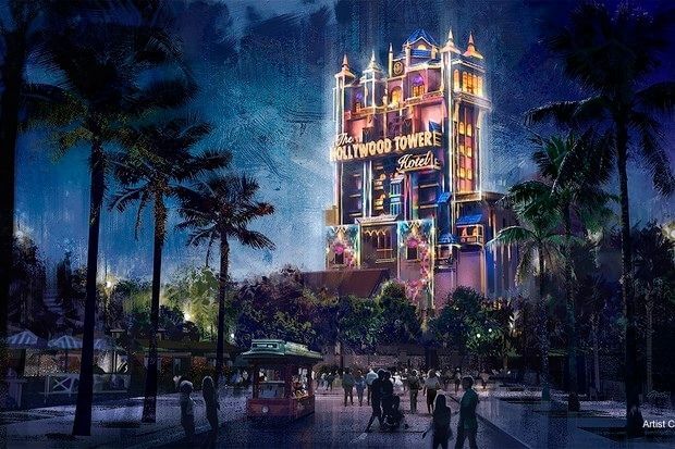 Hollywood Torre Hotel – 50 anos Disney